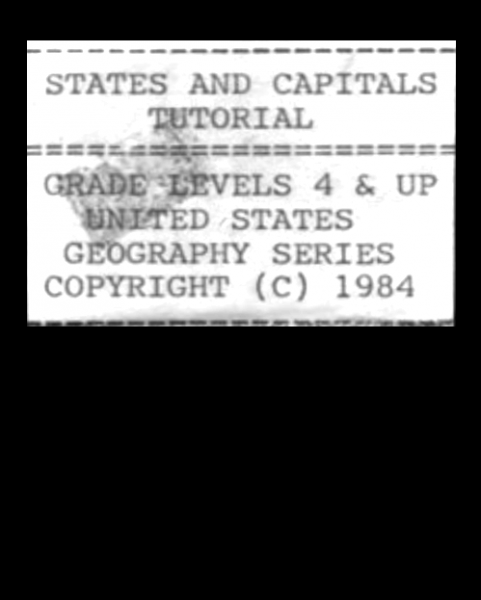 World Geography Series : States & Capitals Tutorial — support-texture (CUS)