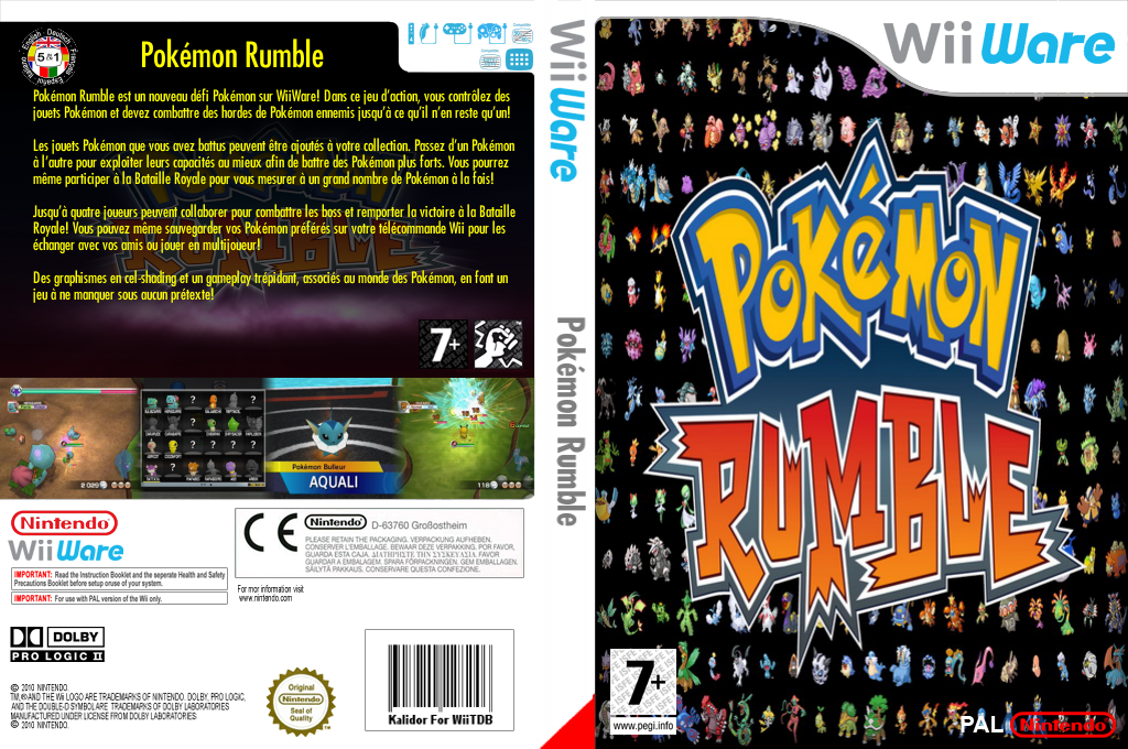 Pokémon Rumble — box-texture (FR)