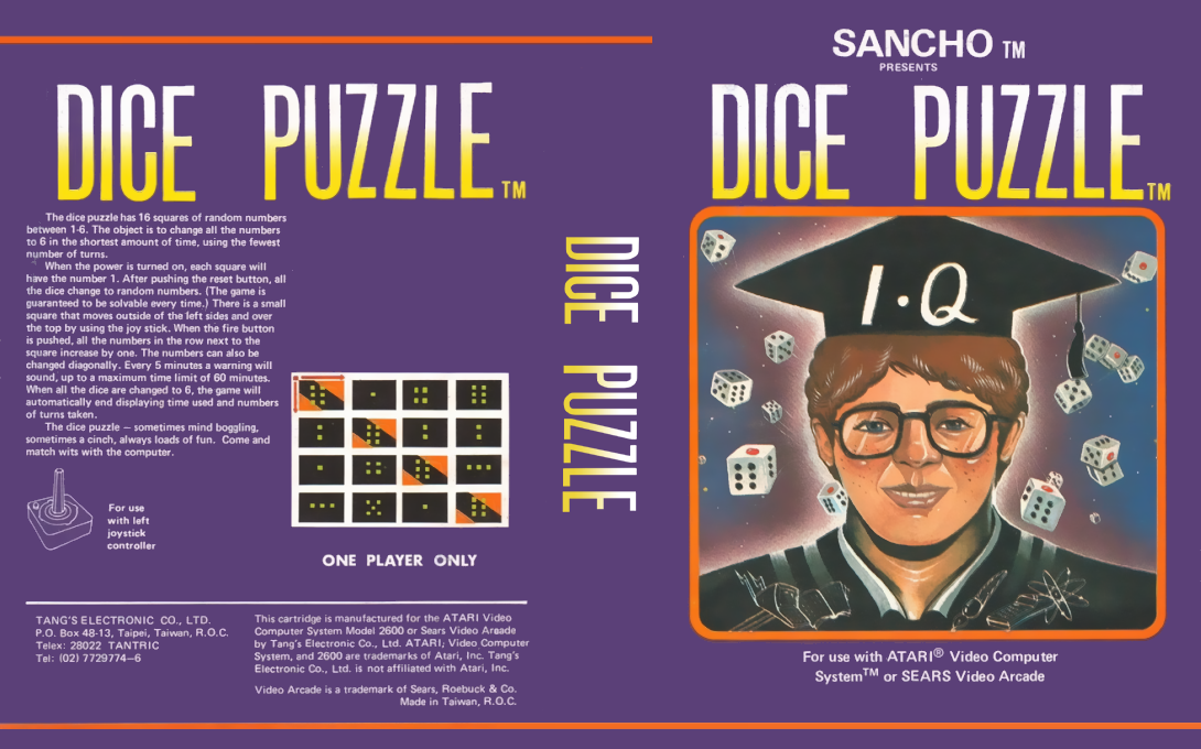 Dice Puzzle — box-texture (EU)