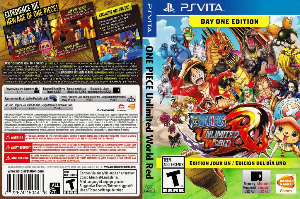 One Piece Unlimited World Red — box-texture (US)