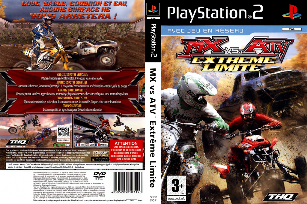 MX vs. ATV Untamed — box-texture (FR)