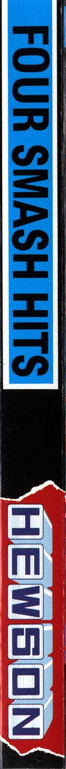 Four Smash Hits From Hewson - Exolon + Zynaps + Rana Rama + Uridium Plus — box-2D-side (UK)