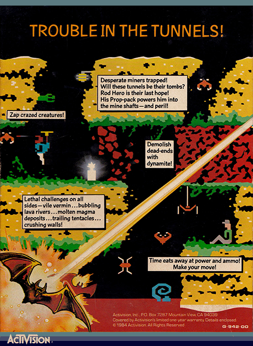H.E.R.O. - Helicopter Emergency Rescue Operation — box-2D-back (US)