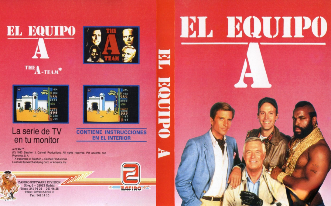 Equipo A, El — box-texture (SP)