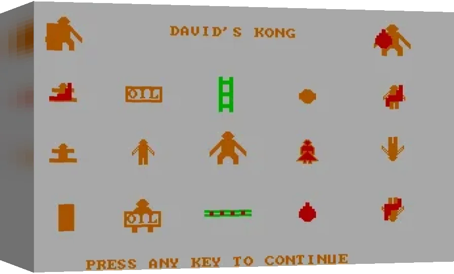 David's Kong — box-3D (WOR)