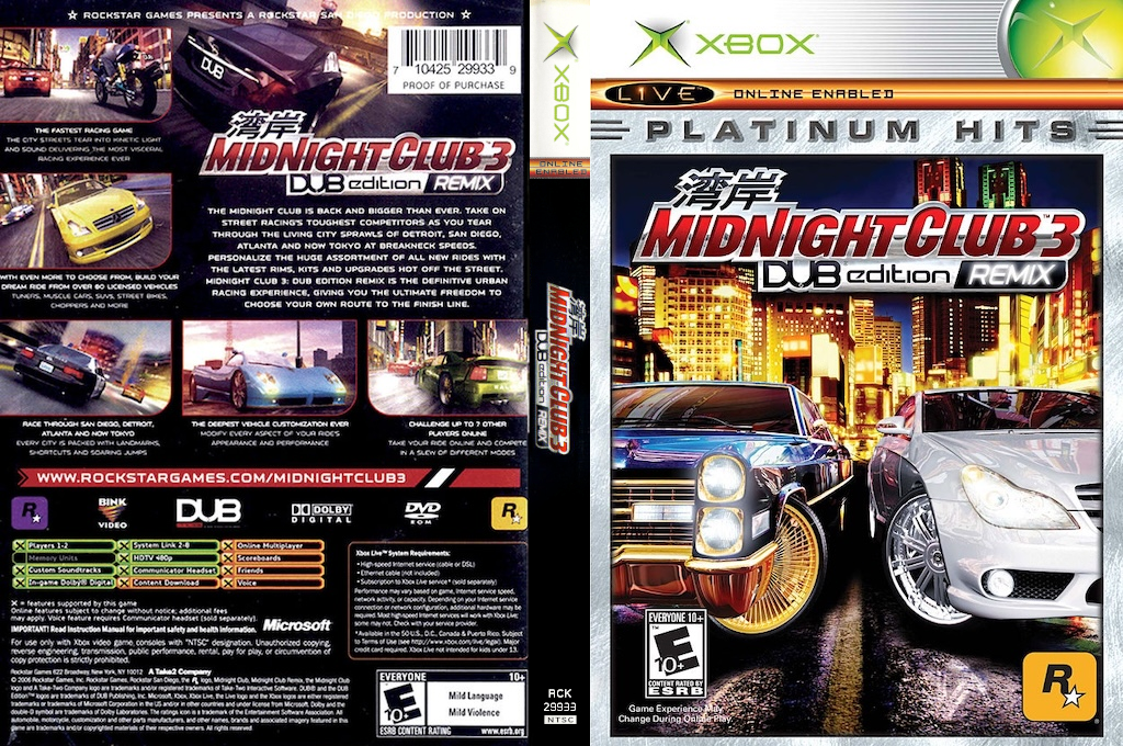 Midnight Club 3 - Dub Edition Remix — box-texture (US)