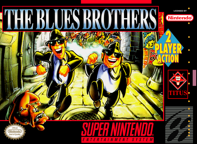Blues Brothers The box art