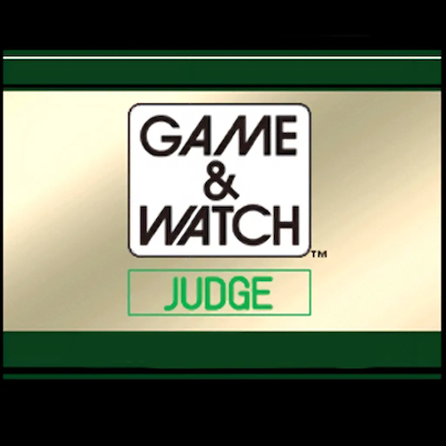 Game and Watch - Judge — support-texture (CUS)