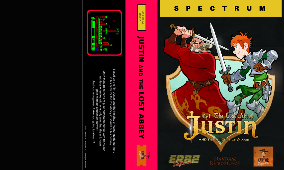 Justin and The Lost Abbey — box-texture (WOR)