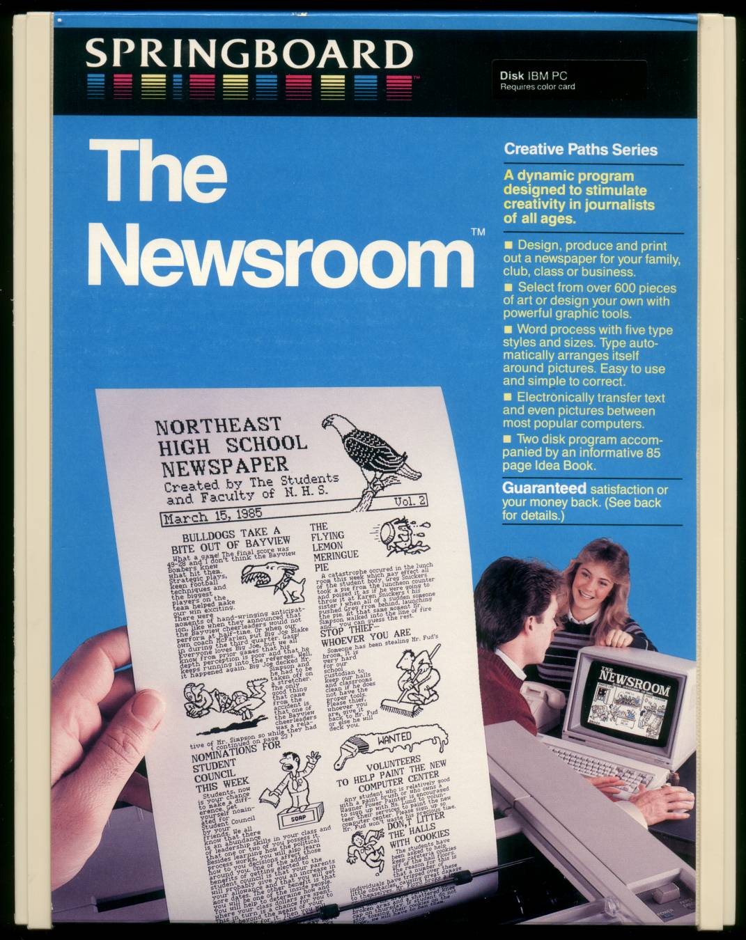 The Newsroom box art