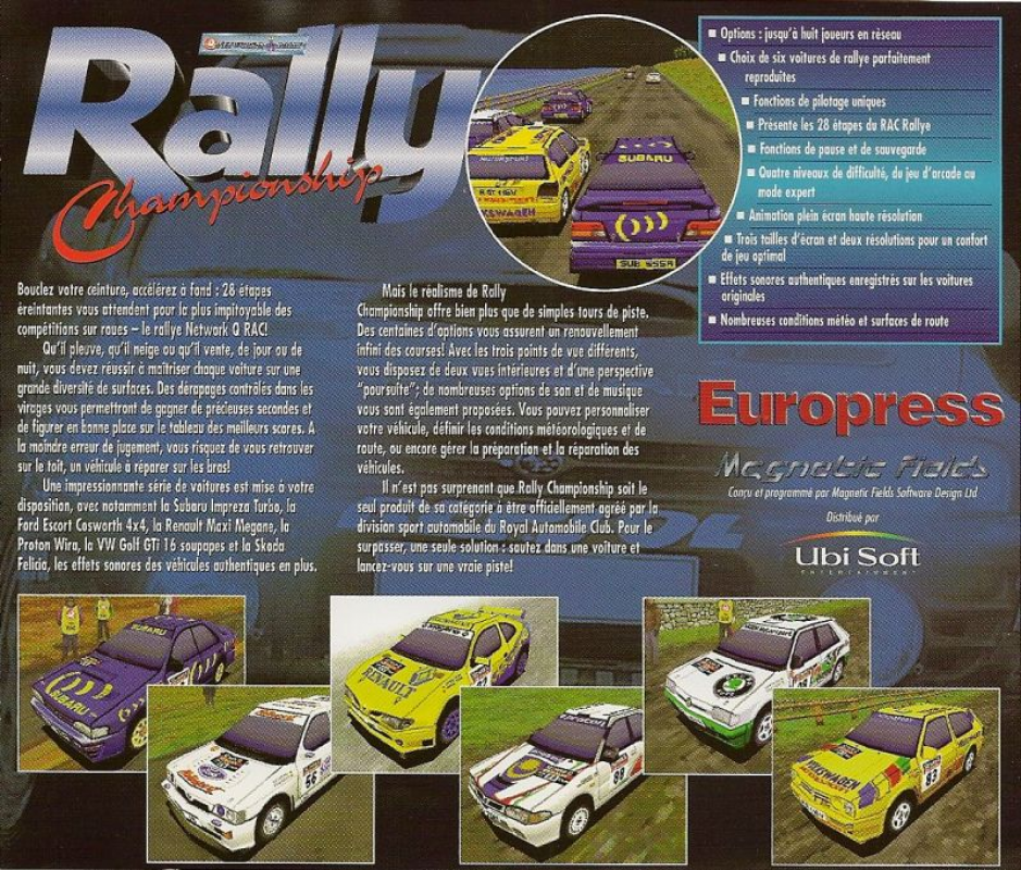 Network Q RAC Rally Championship — box-2D-back (CUS)