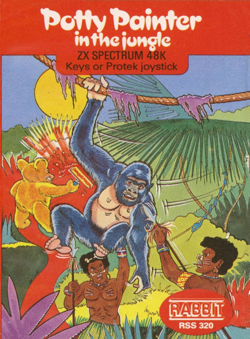 Potty Painter in the Jungle box art