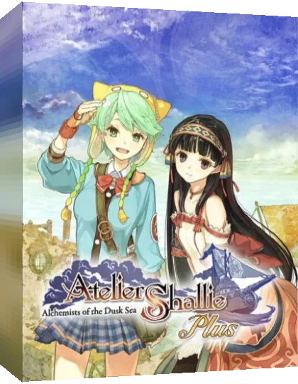 Shallie no Atelier Plus - Tasogare no Umi no Renkinjutsushi — box-3D (JP)