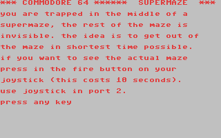 Supermaze — sstitle (EU)