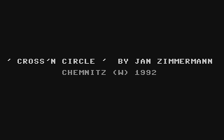 Cross'n Circle — sstitle (WOR)