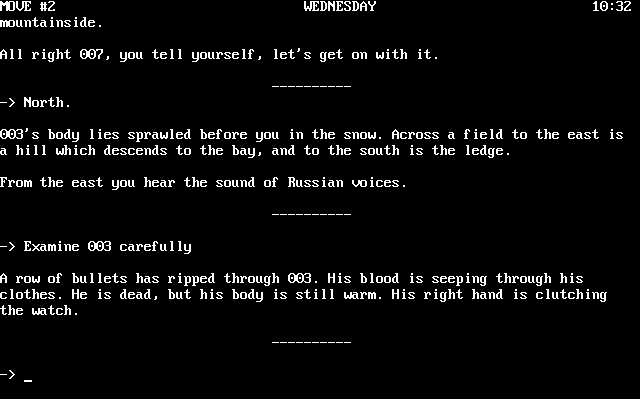 James Bond 007: A View to a Kill — ss (WOR)