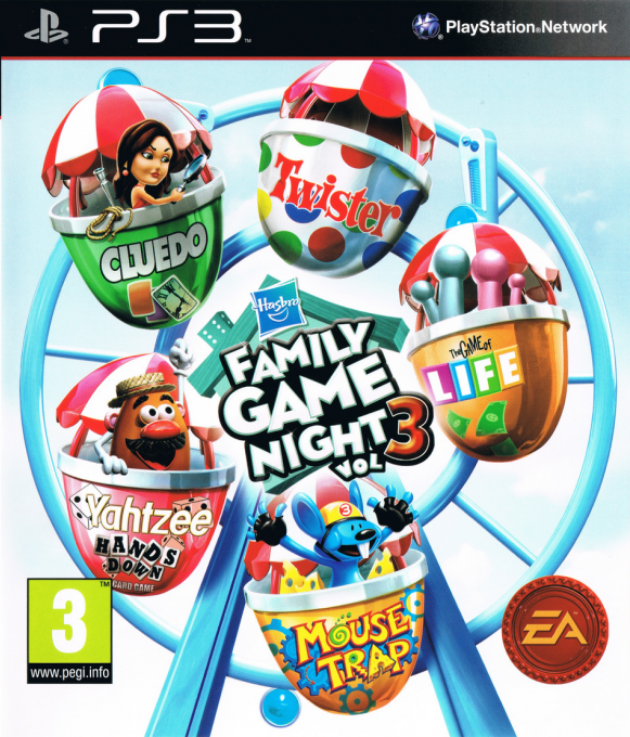 Hasbro Family Game Night 3 — box-2D (EU)