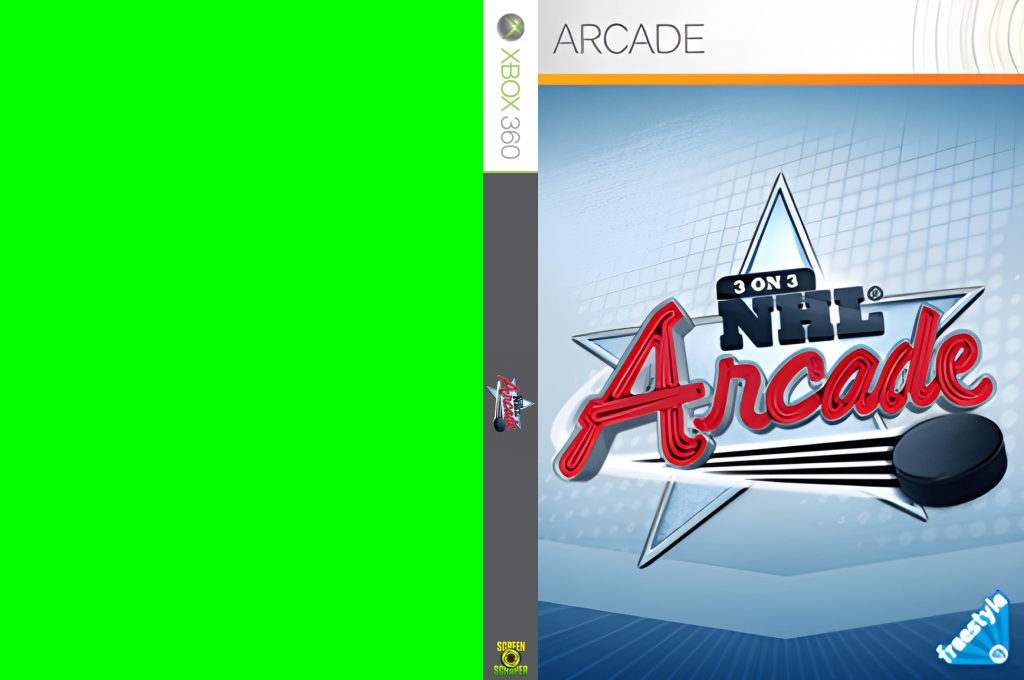 3 On 3 Nhl Arcade — box-texture (WOR)
