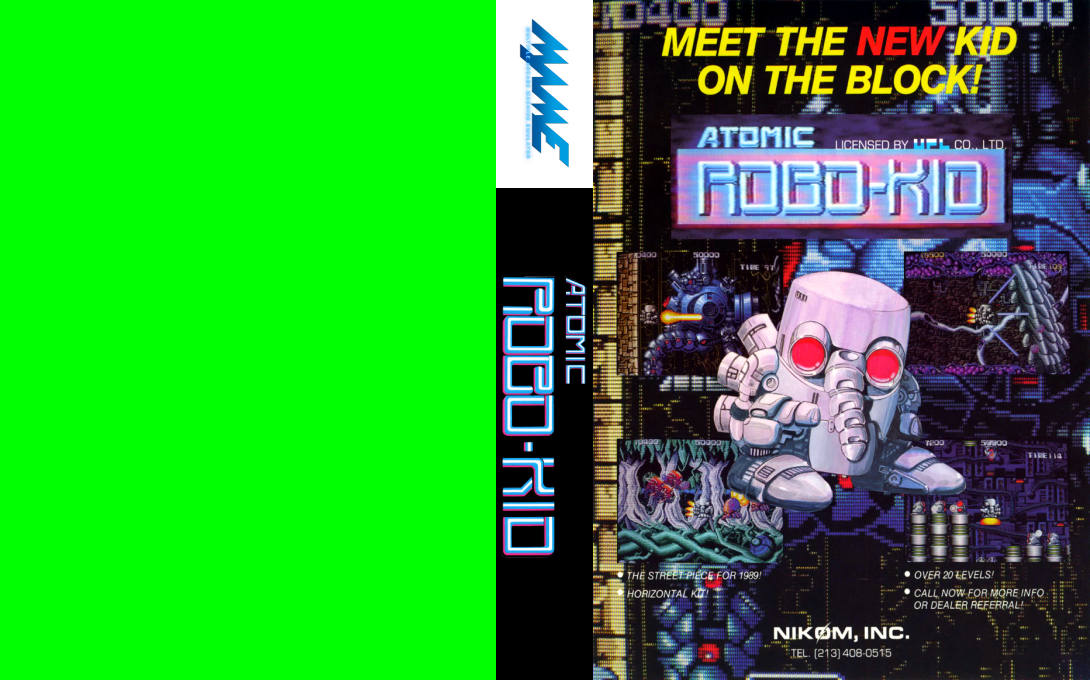 Atomic Robo-Kid — box-texture (US)