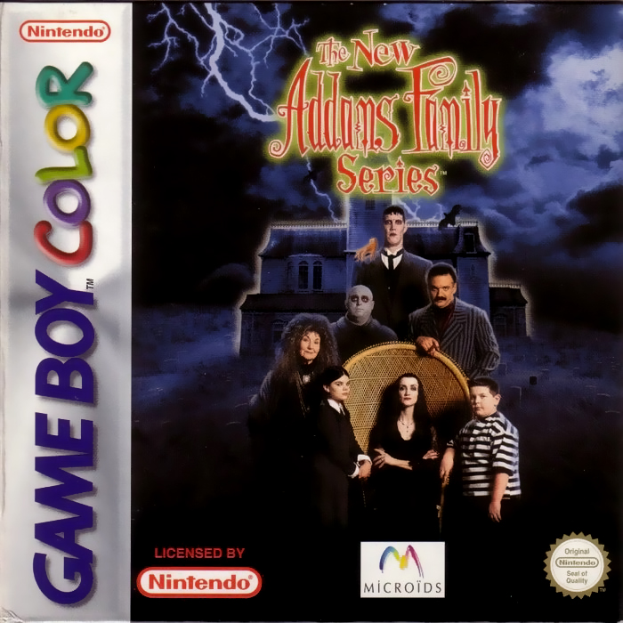 New Addams Family Series, The box art