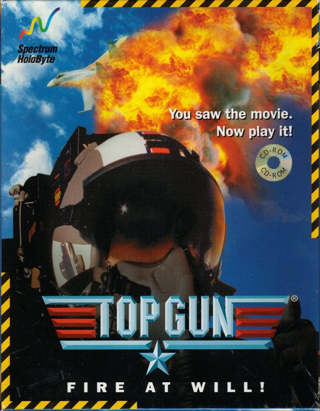 Top Gun - Fire at Will! — box-2D (EU)