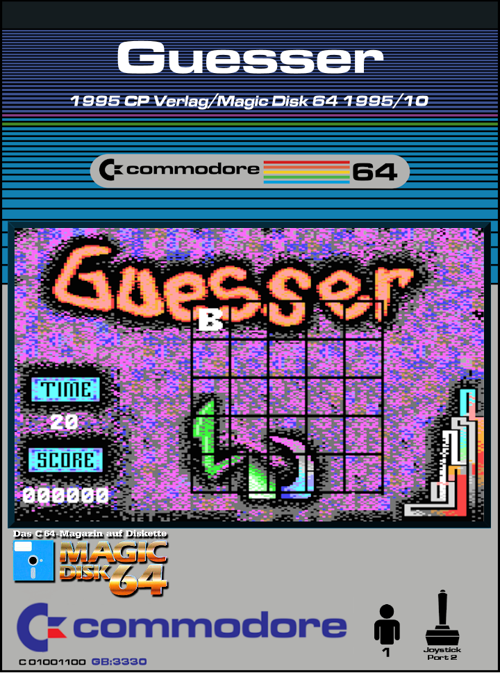 Guesser box art