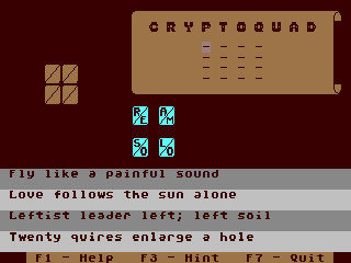 Cryptoquad #104 — ss (WOR)