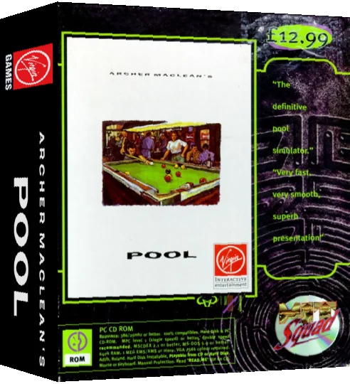 Archer Maclean's Pool — box-3D (EU)