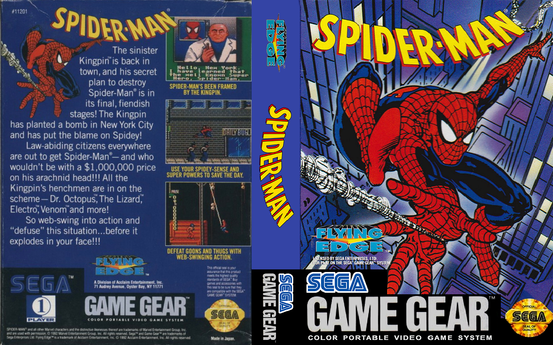 Spider-Man — box-texture (US)