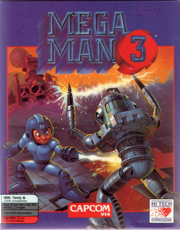Mega Man 3 - The Robots Are Revolting box art