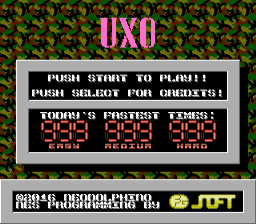 UXO - Unexploded Ordnance — sstitle (WOR)