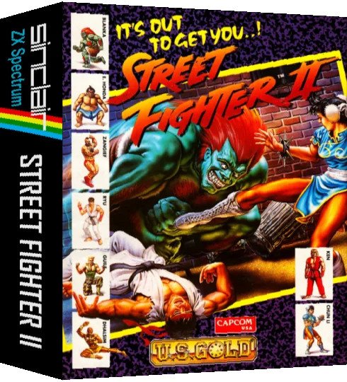 Street Fighter 2 — box-3D (EU)