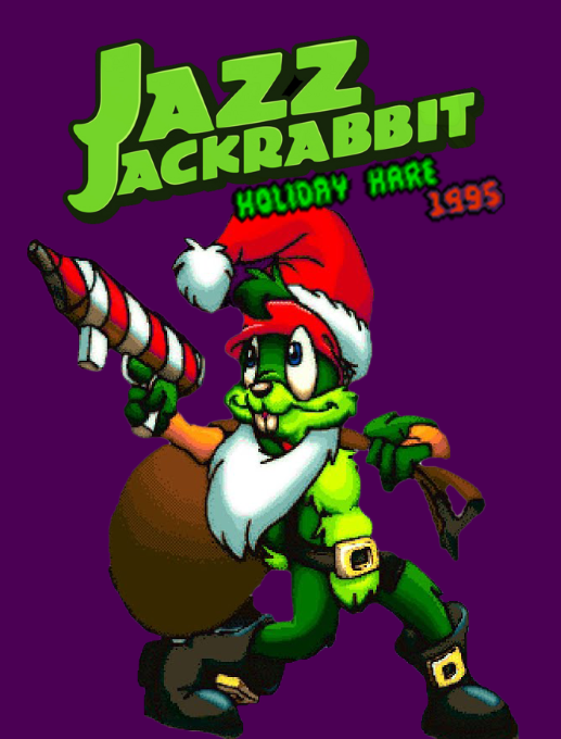 Jazz Jackrabbit : Holiday Hare 1995 box art