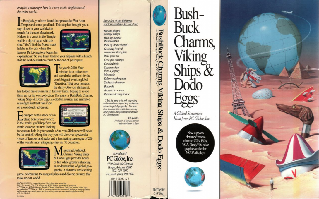 Bush Buck - A global treasure hunt — box-texture (US)