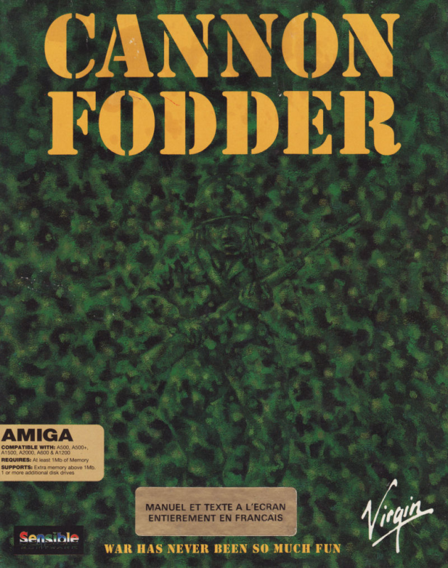 Cannon Fodder — box-2D (FR)