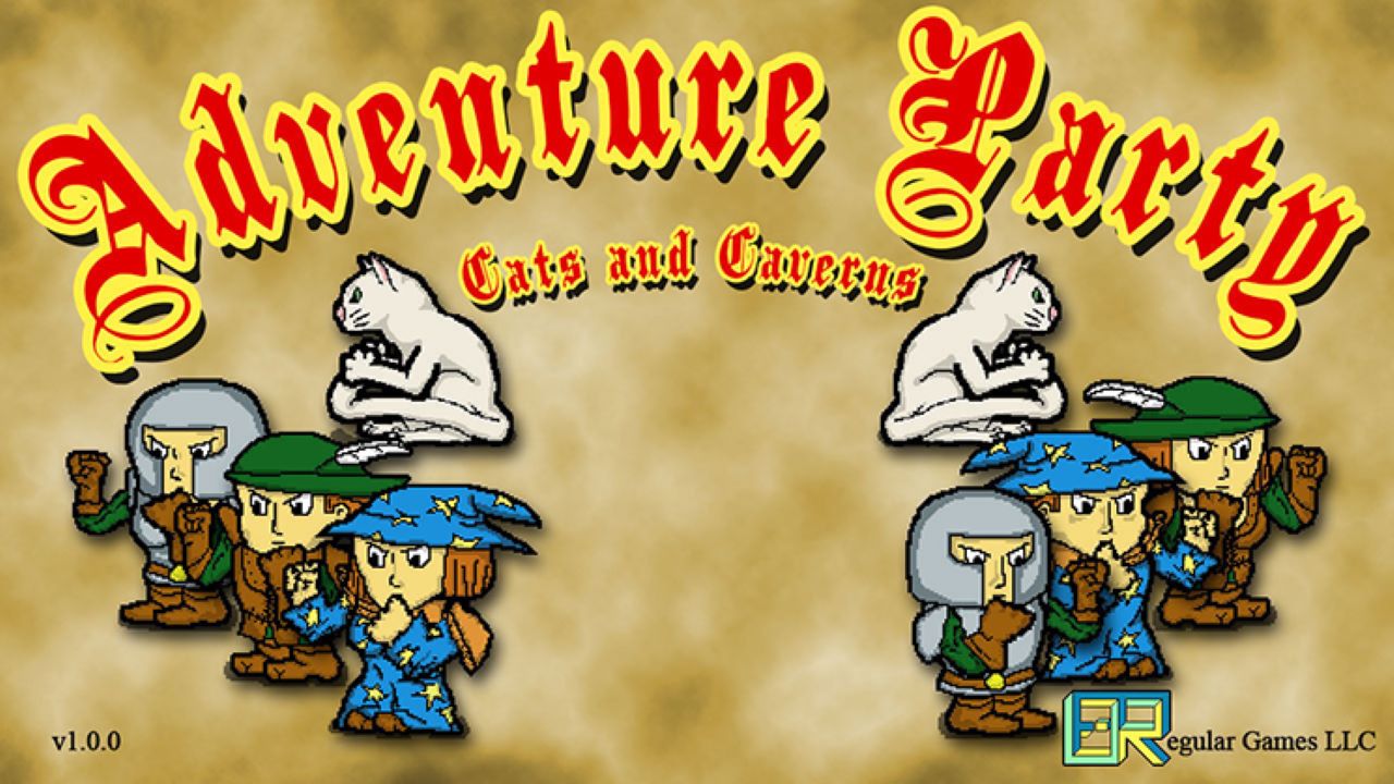 Adventure Party - Cats and Caverns — sstitle (US)