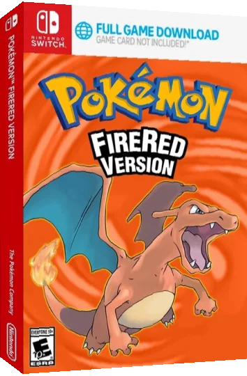 Pokemon Fire Red — box-3D (US)