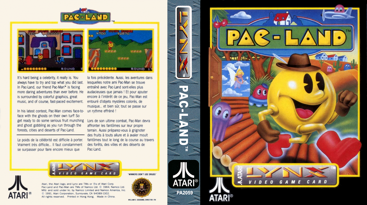 Pac-Land — box-texture (WOR)
