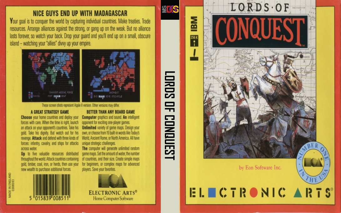 Lords Of Conquest — box-texture (EU)