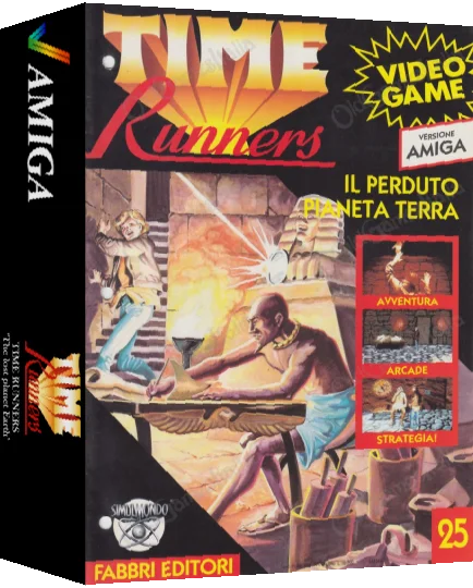 Time Runners 25 - The Lost Planet Earth — box-3D (IT)