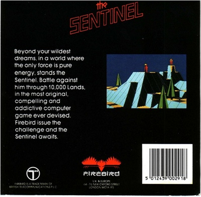 Sentinel, The — box-2D-back (EU)