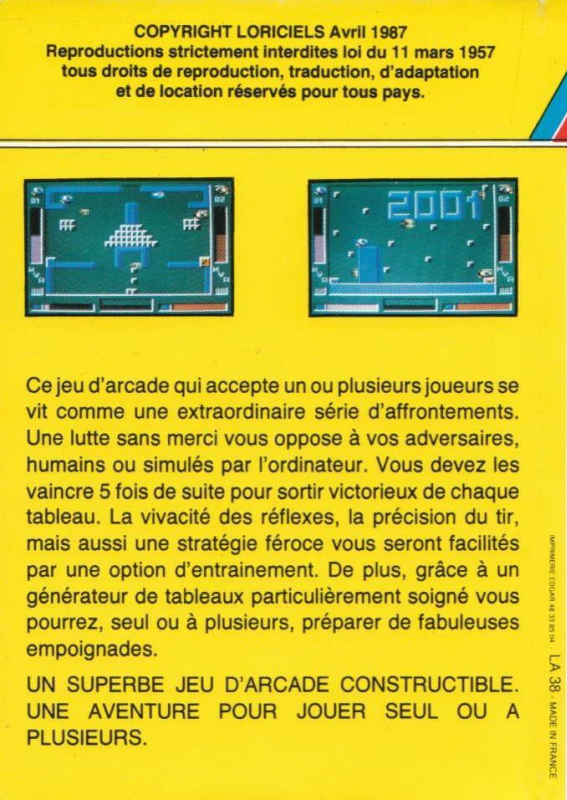 Keep Yourself Alive — box-2D-back (FR)