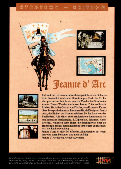 Joan of Arc — box-2D-back (DE)