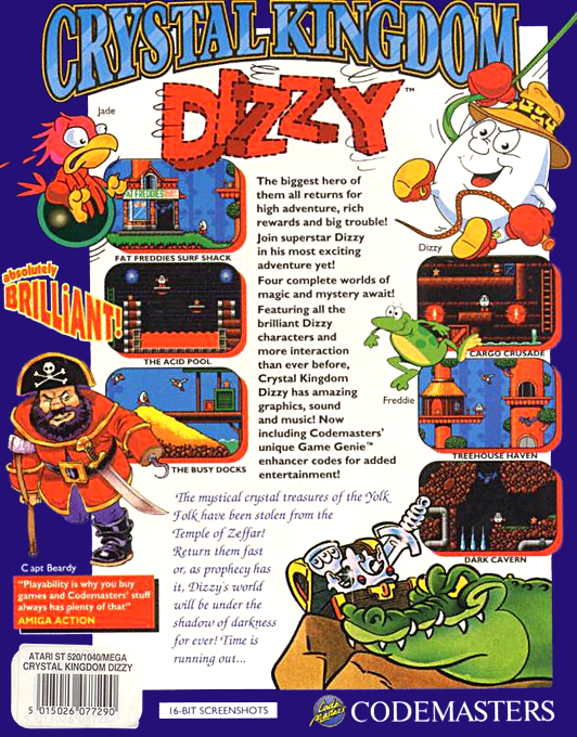 Crystal Kingdom Dizzy — box-2D-back (EU)