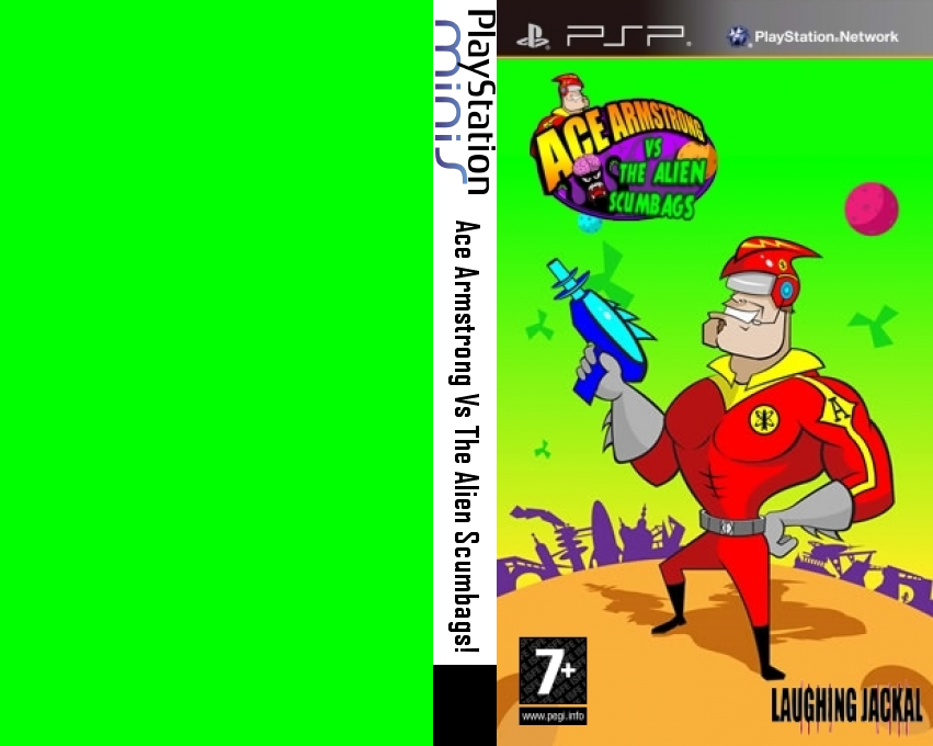 Ace Armstrong Vs The Alien Scumbags! — box-texture (EU)