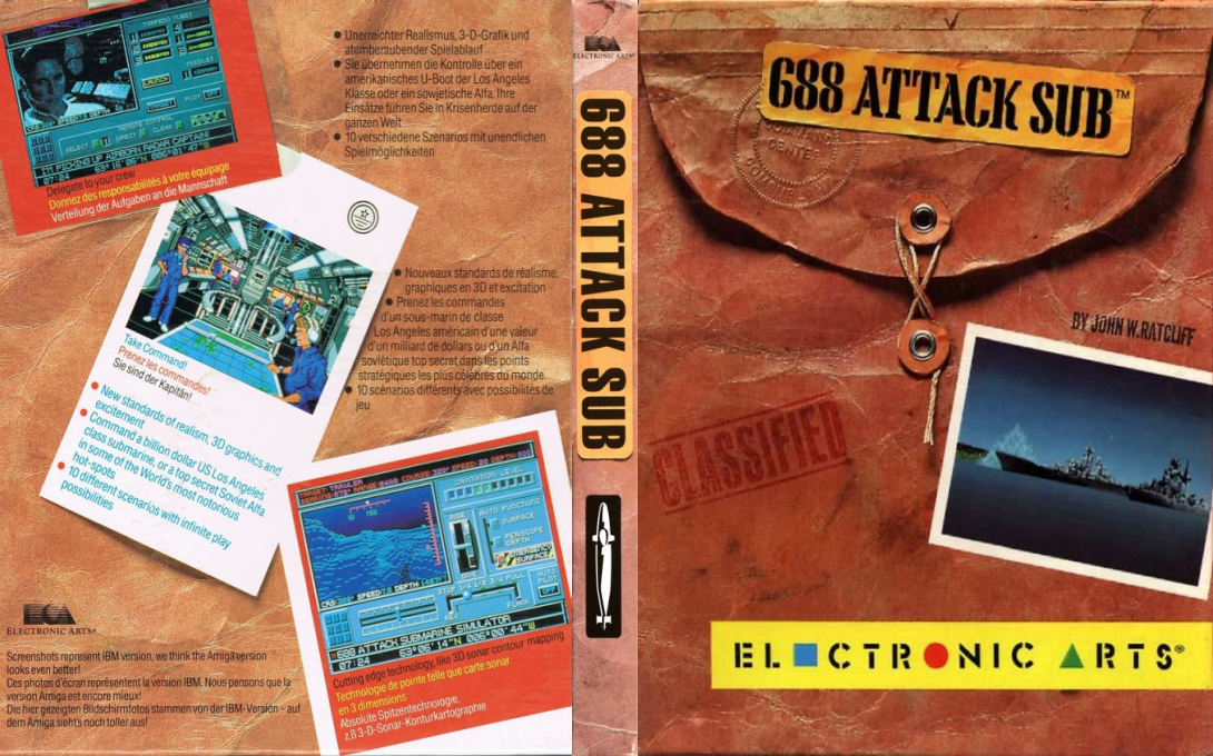 688 Attack Sub — box-texture (EU)