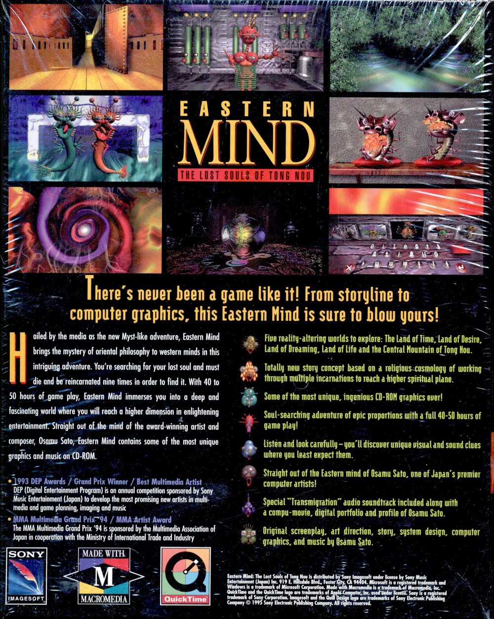 Eastern Mind: The Lost Souls of Tong Nou — box-2D-back (US)