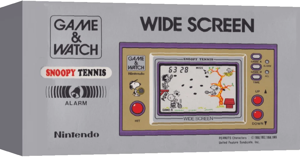 Snoopy Tennis — box-3D (WOR)