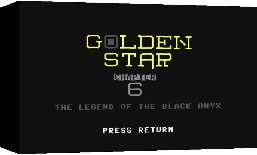 Golden Star 6 : The Legend of the Black Onyx — box-3D (WOR)