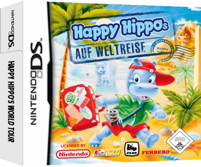 Happy Hippo's World Tour — box-3D (WOR)